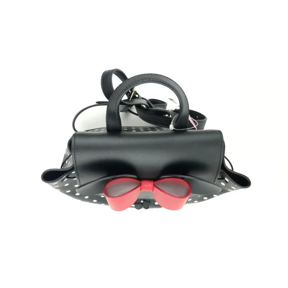 Kate Spade Disney X Minnie Black‎ Multi Backpack NWT